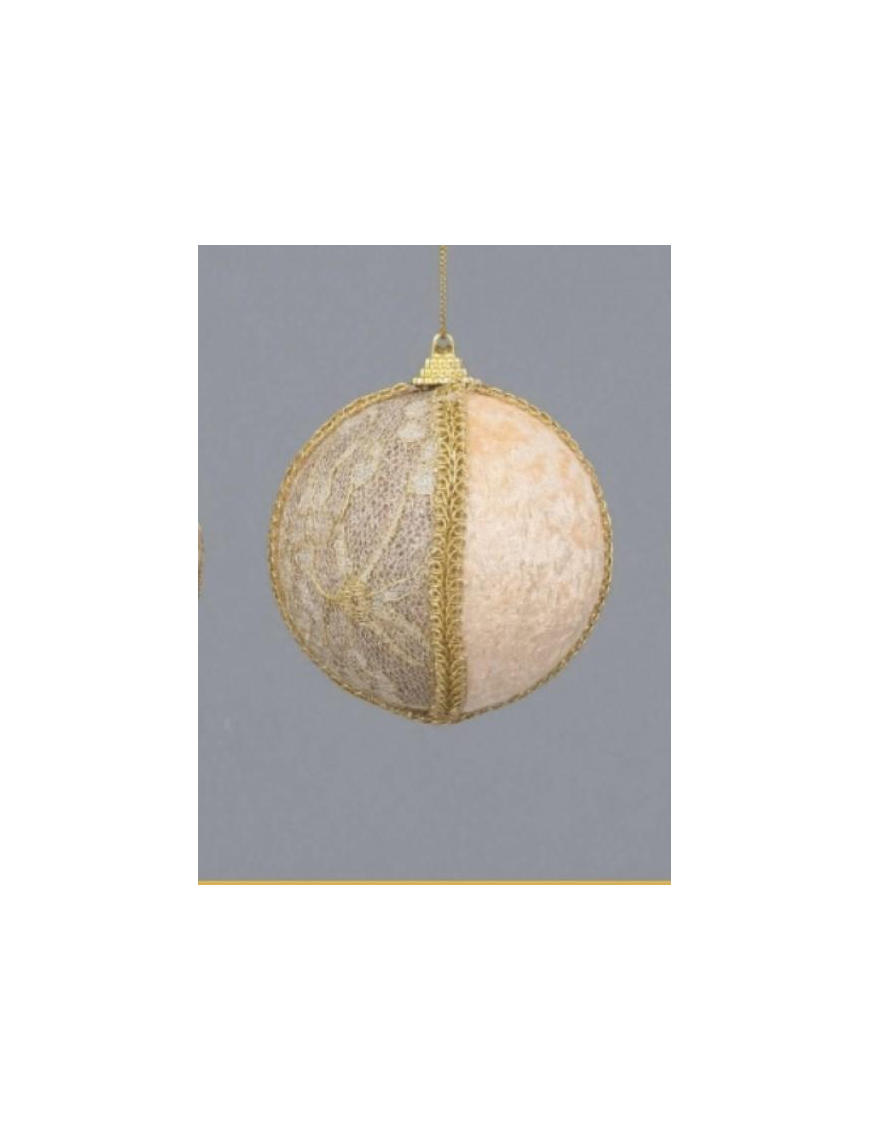 L.ESP. PASSAMANERIA SFERA 80mm CREMA O$$