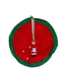 COPRIBASE ALBERO 88cm DECORO BABBO NATALE