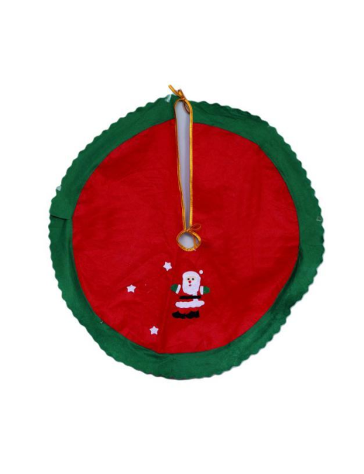 COPRIBASE ALBERO 88cm DECORO BABBO NATALE