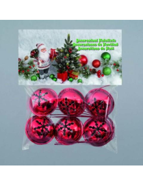 CAMPANELL METALLO 3cm ROSSE 6pz $$
