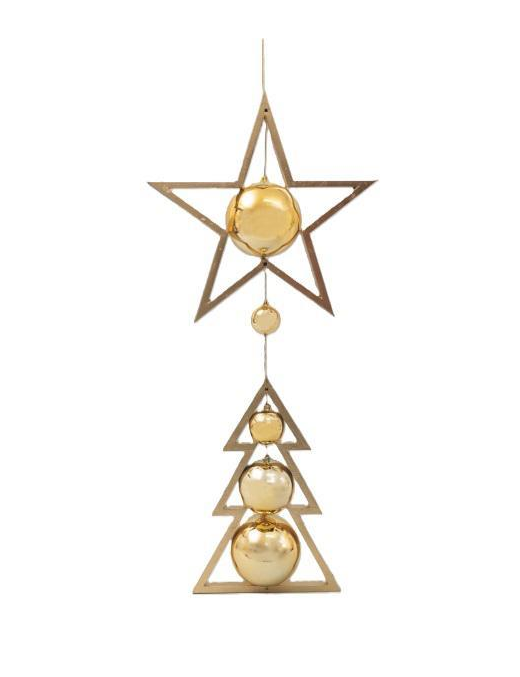 GOLD PVC PENDANT 70cm