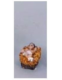 RESIN CHARACTER 10cm BABY JESUS
