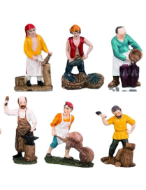 RESIN CHARACTER 10cm SHEPHERD