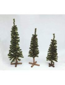 GREEN POST WITH GOLD TIPS 110cm