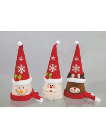 SOGGETTO NATALIZIO CON CAPPELLO  21x48cm