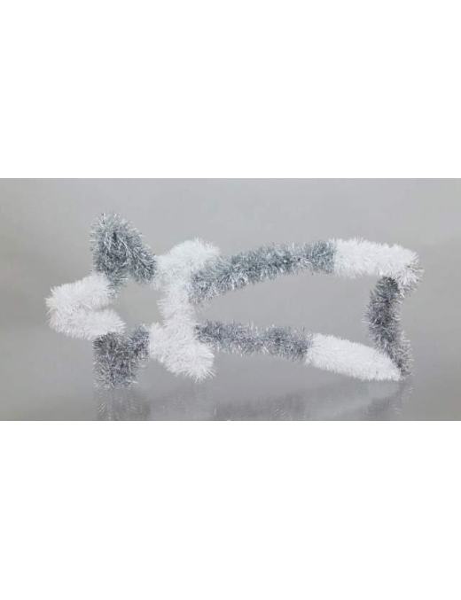 COMET STAR 30x70 IN SILVER/WHITE WIRE