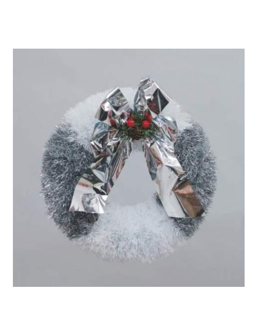 CROWN 38cm IN SILVER/WHITE WIRE