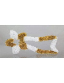 COMET STAR 30x70 IN GOLD/WHITE WIRE