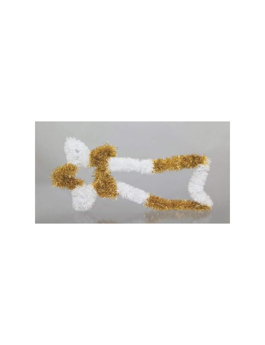 COMET STAR 30x70 IN GOLD/WHITE WIRE