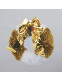 CROWN 38cm IN GOLD/WHITE WIRE