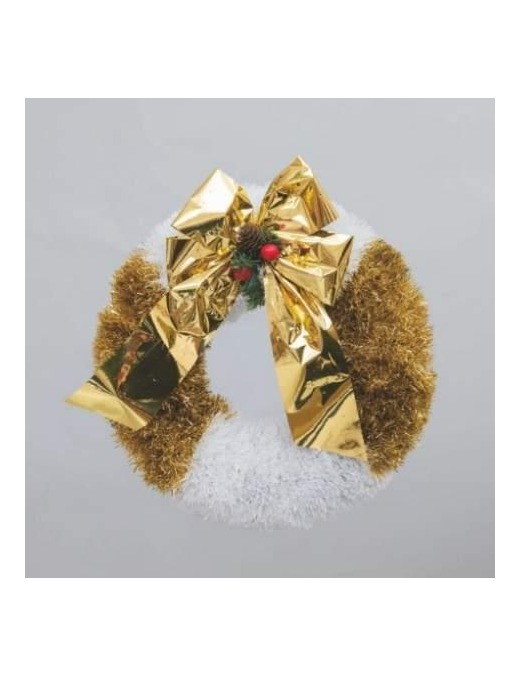 CROWN 38cm IN GOLD/WHITE WIRE