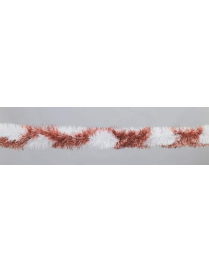 FILO TRECCIA 8x250cm ROSA/BIANCO