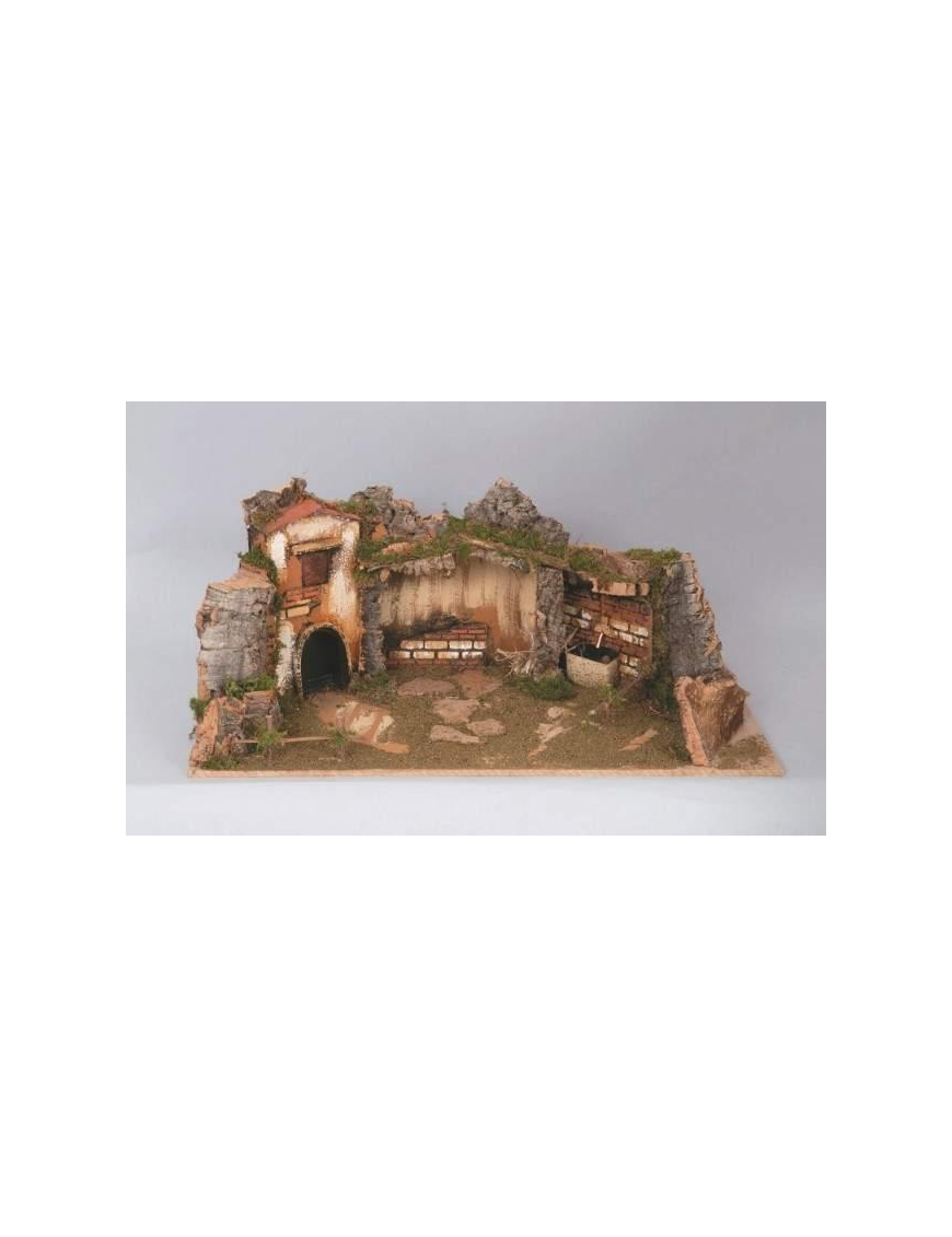 PAESAGGIO 70x32x38cm SUGHERO