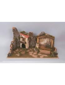 PAESAGGIO 72x38x38cm SUGHERO