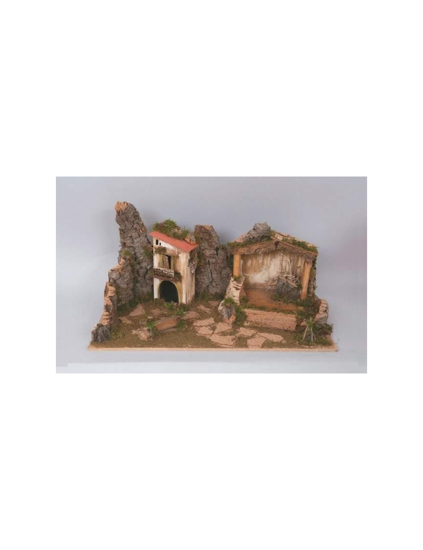 LANDSCAPE 72x38x38cm CORK