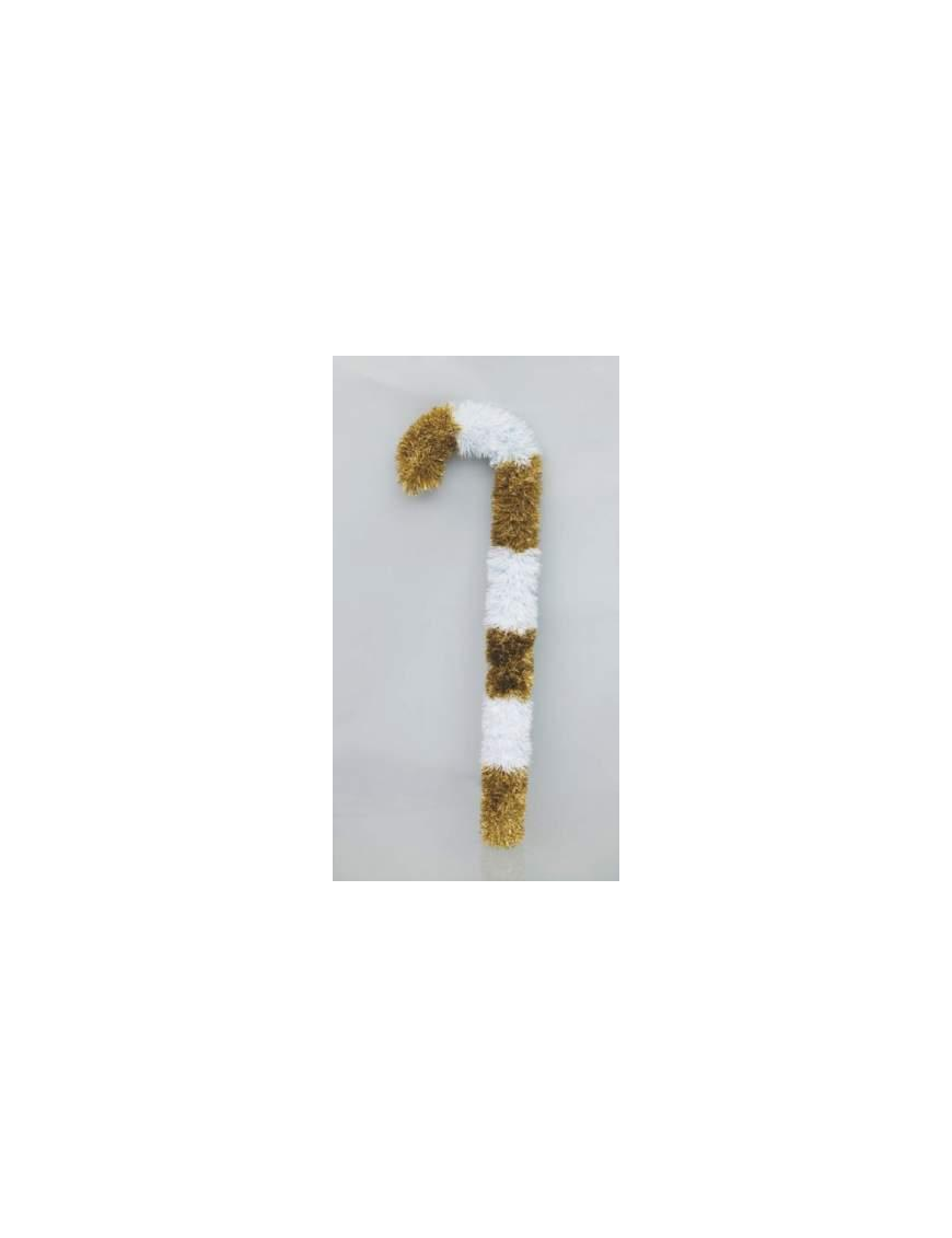 BASTONE ORO/BIANCO 70cm