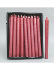 CREPE CANDLE 25cm RED