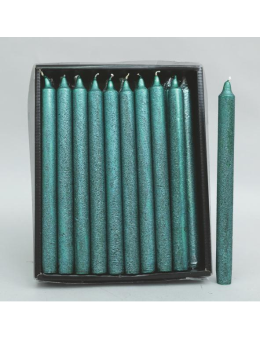 CREPE CANDLE 25cm GREEN