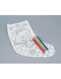 CANVAS SOCK 35cm TO BE DECORATED