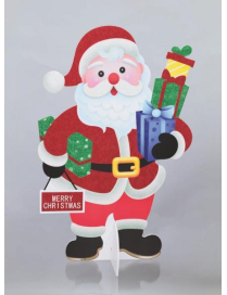 BABBO NATALE  CON DONI 87cm