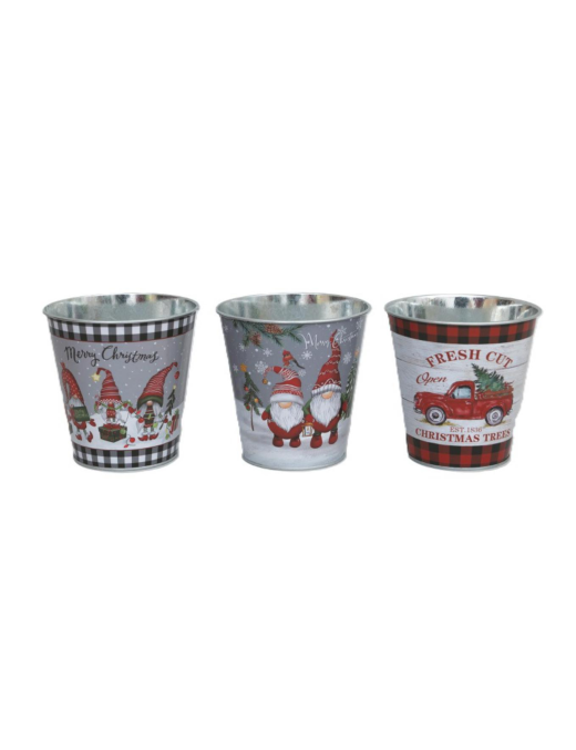 TIN BUCKET 13cm