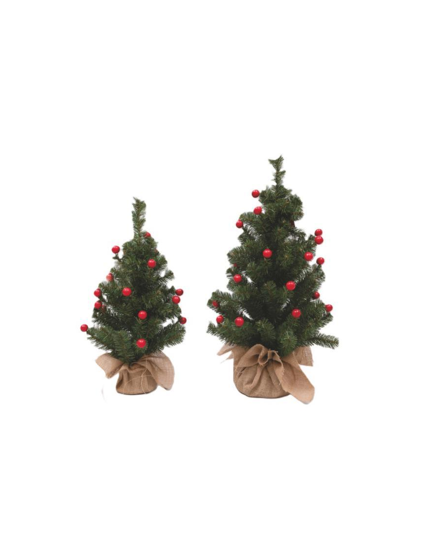 ALBERELLO VERDE BACCHE ROSSE 80cm