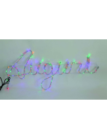 WRITING WISHES MULTICOLOR LED TUBE 105cm 90 LIGHTS