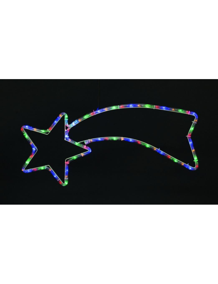 COMETA  TUBO MULTICOLOR LED 70x28cm 36 LUCI