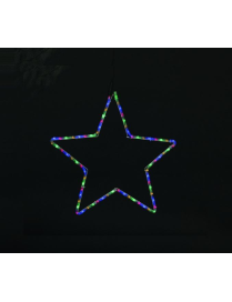 STELLA MULTICOLOR TUBO A LED 56cm 36 LUCI