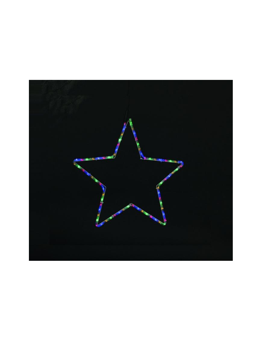 STELLA MULTICOLOR TUBO A LED 56cm 36 LUCI