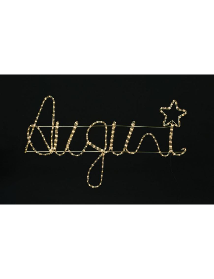 CLASSIC LED GREETINGS WRITING 110x40cm 90 LIGHTS