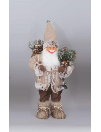 BROWN SANTA CLAUS 60cm