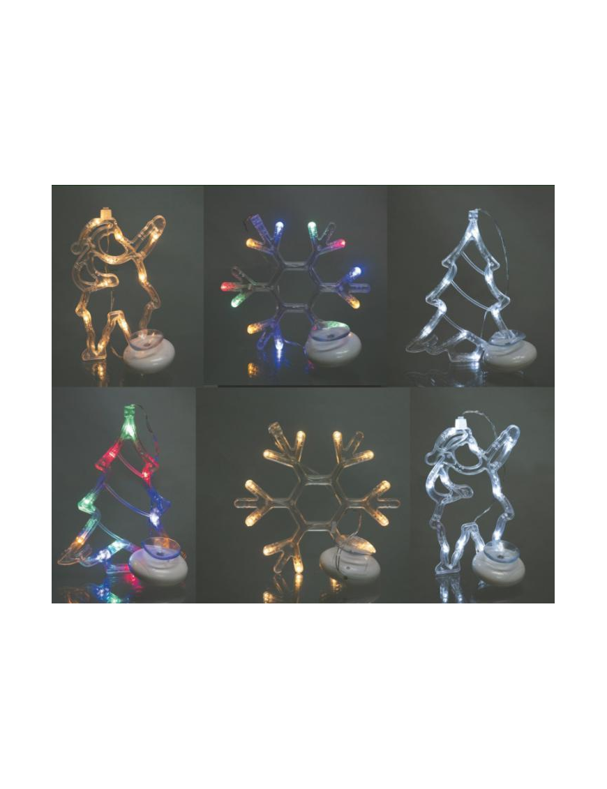 SOGGETTI NATALIZI A LED