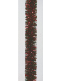 GREEN GARLAND mm 80x2.7m RED THREADS