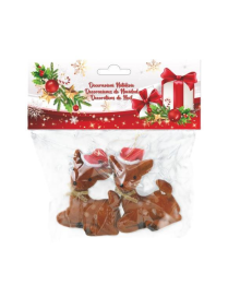 PVC HANGER DEER 9cm 2 pieces