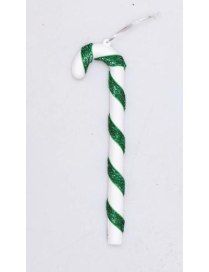 BASTONCINO GLITTER VERDE 17cm