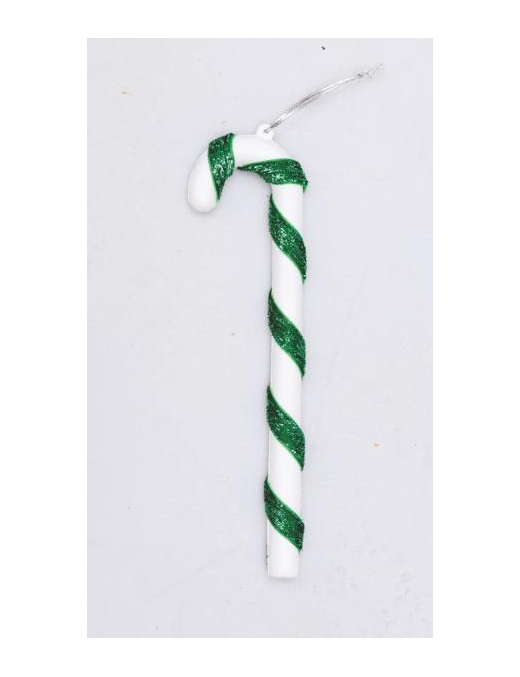BASTONCINO GLITTER VERDE 17cm