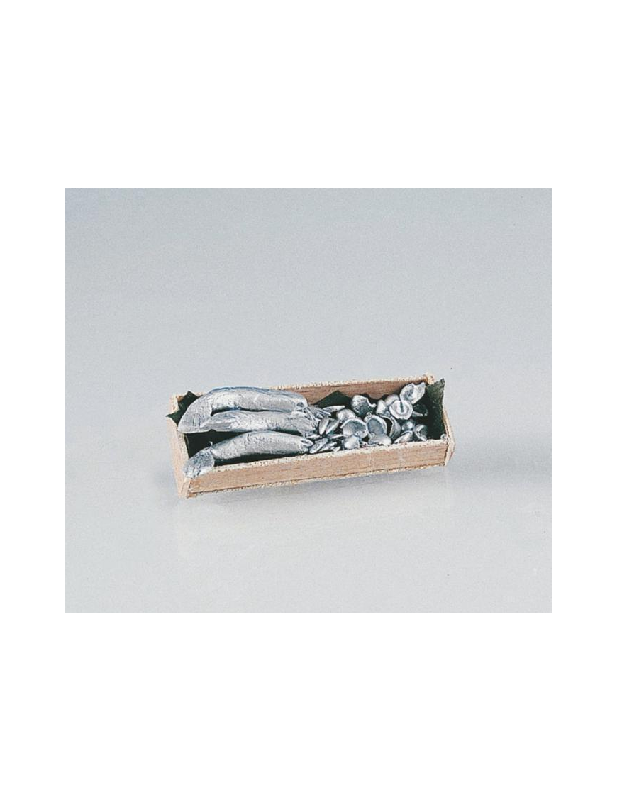 NATIVITY ACCESSORIES TRAY WITH FISH 3x7cm