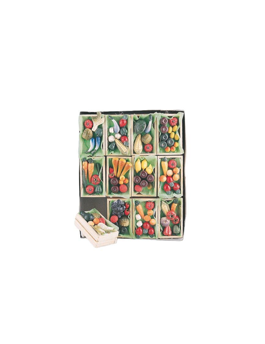 NATIVITY ACCESSORIES VEGETABLE BOX 5cm