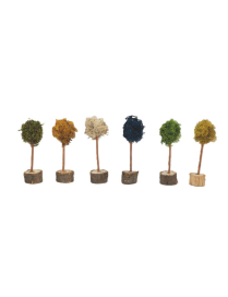 ACCESSORI PRESEPE ALBERINO LICHENE 3x14cm