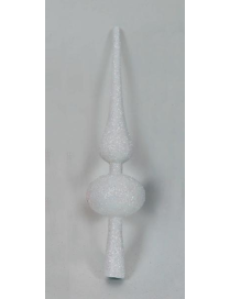 WHITE GLITTER TIP 24cm