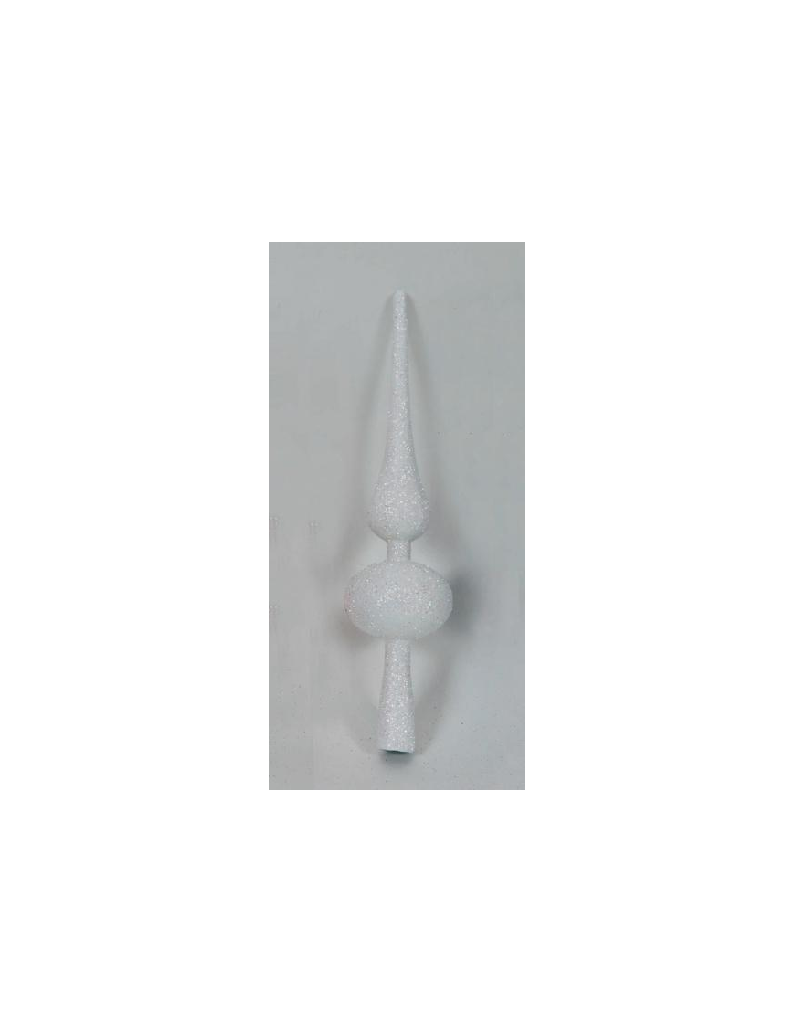 WHITE GLITTER TIP 24cm