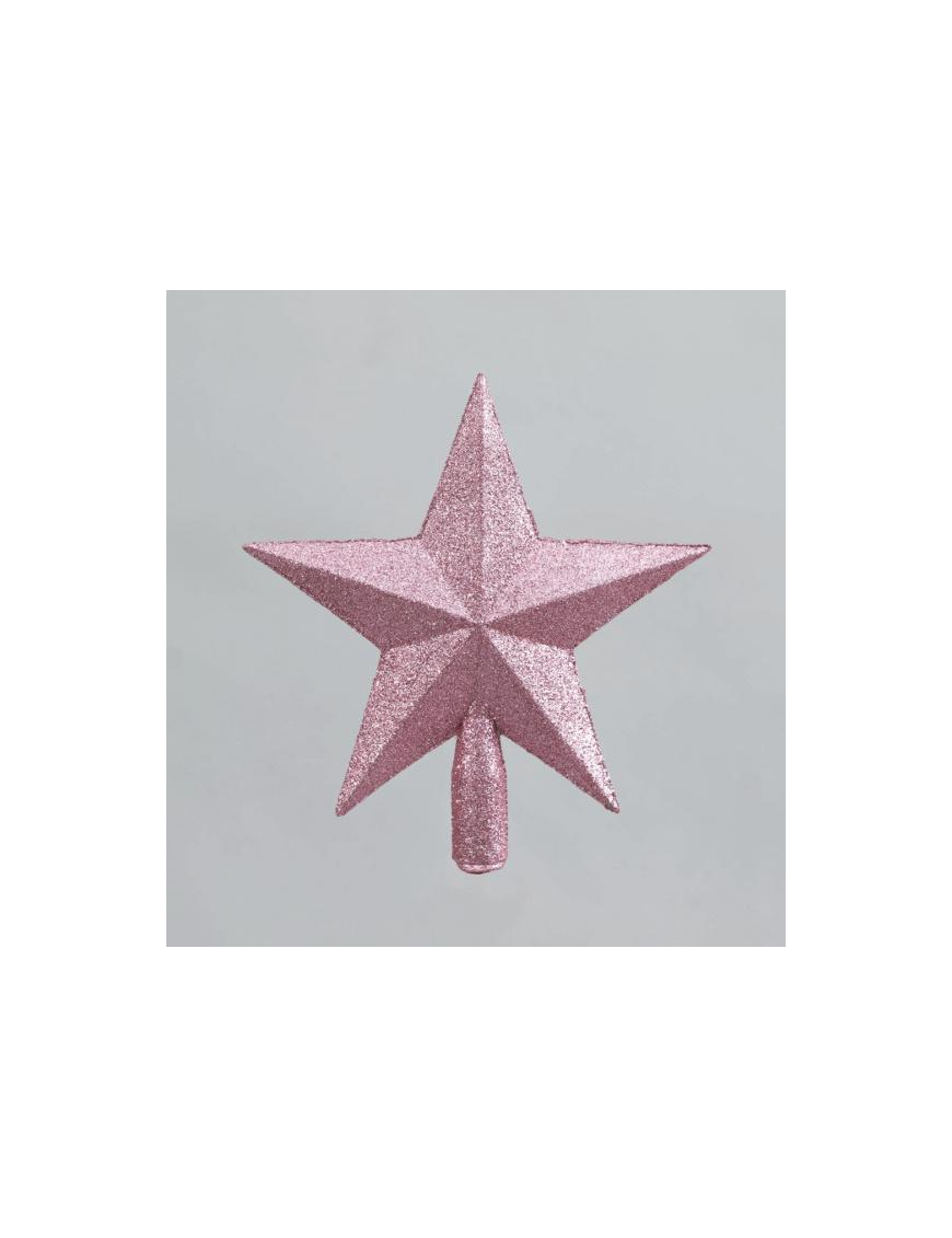 PUNTALE GLITTER STELLA ORO 20cm