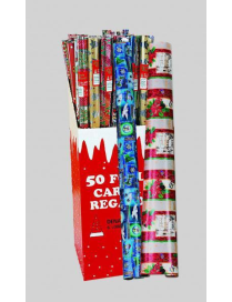 ASSORTED GIFT PAPER SHEET 100x300
