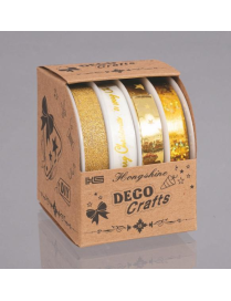 NASTRI ORO mm10x3mt 4pezzi