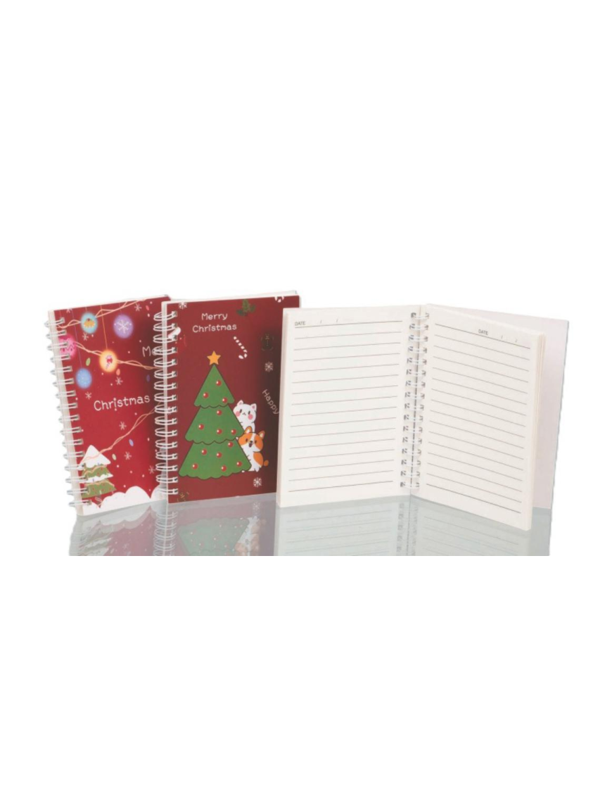 BLOCK NOTES 11x15cm ASSORTED DECORATIONS