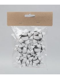 SILVER ROCKETS 6cm 6 pieces