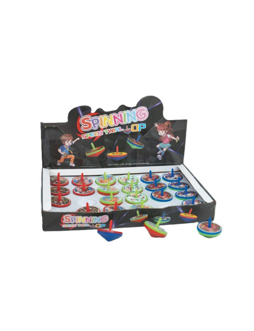 SPINNING 5cm CHRISTMAS DECORATION