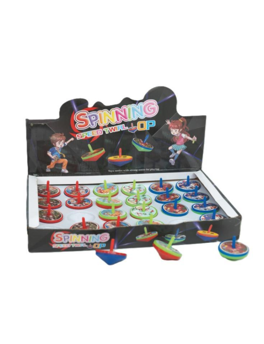 SPINNING 5cm CHRISTMAS DECORATION