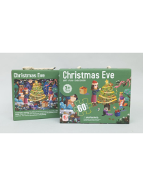 PUZZLE 36 PEZZI 60x44cm DECORO NATALE